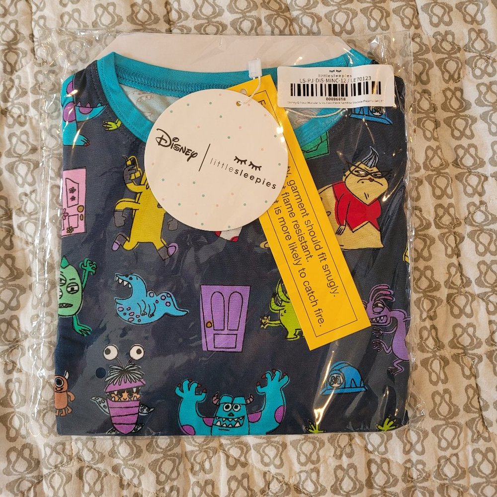 NWT Little Sleepies Monster's Inc. | 3T